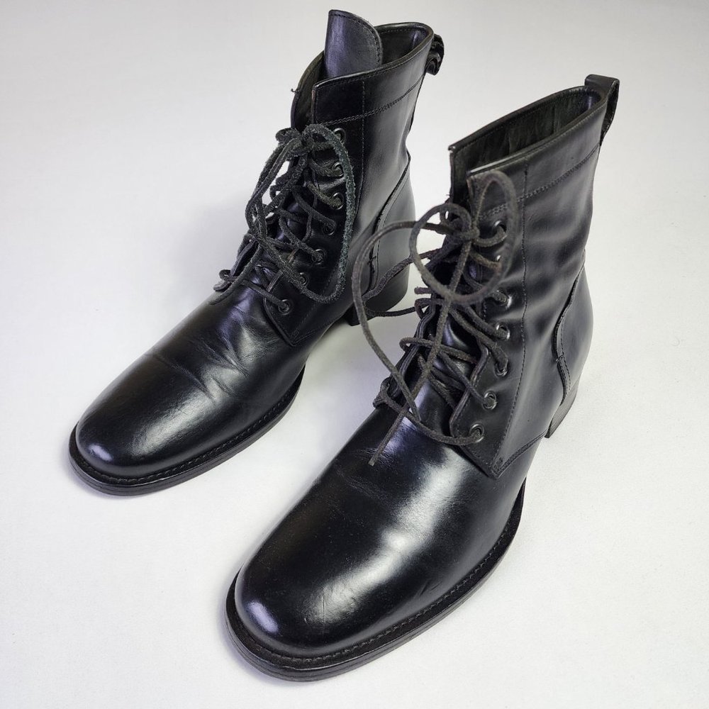 Buttero B1101 Black Leather Ankle Boots Made in Italy 41.5 - Picture 2 of 15